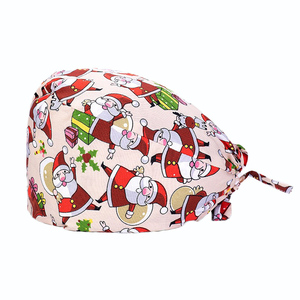 Nave veloce Multi-colori dentista stampa animale chirurgico cappello da medico infermiere Scrub <span class=keywords><strong>capelli</strong></span> termici medicali - Product Image 3