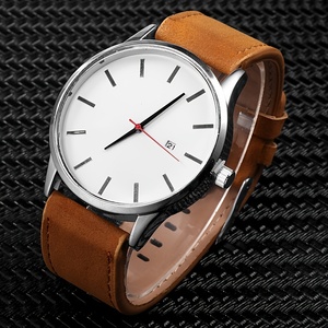 <span class=keywords><strong>Orologio</strong></span> al quarzo classico da <span class=keywords><strong>uomo</strong></span> per occasioni business casual - Cassa in acciaio inossidabile, <span class=keywords><strong>cinturino</strong></span> in ecopelle, <span class=keywords><strong>orologio</strong></span> non impermeabile - Product Image 6