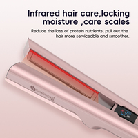 Plancha de Pelo Profesional Infrarroja KangRoad con Tecnología de Flujo de Aire de Alta Velocidad 2 en 1, Plancha de Plasma y Secador de Pelo