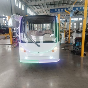 Voiture électrique de tourisme fermée à 14 places avec éclairage d'ambiance, certifiée CE, bus électrique de tourisme à 14 places - Product Image 3