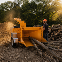 Broyeur de bois pour arboriculteurs, 15 pouces, remorquable, pour l'entretien des arbres, modèle Bandit Intimidator 15XPC, 174 HP