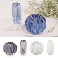Moule en silicone YS 3D polyvalent et robuste pour vase et pot de rangement – Accessoire portable pour centres de table uniques et accents décoratifs pour la maison