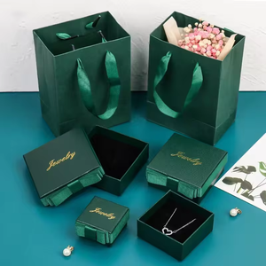 Wholesale <strong>Paper</strong> Jewelry Packaging <strong>Box</strong> Butterfly Ribbon Eco-friendly Green Ring Earrings Packaging Jewelry <strong>Small</strong> <strong>Paper</strong> <strong>Box</strong> - Product Image 5