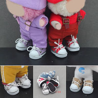 Chaussures de 3,8 cm, baskets de 10 cm pour poupées et chaussures de 17 cm pour bébés, vêtements et accessoires pour Labubu, collection Crying Baby Blind Box