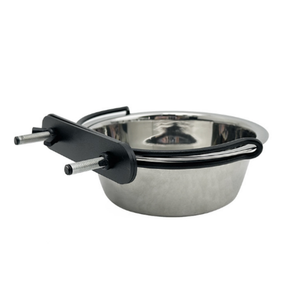 Wholesale Durable No Spill Stainless Steel Pet <strong>Water</strong> <strong>Bowl</strong> <strong>for</strong> Cage Kennel <strong>Crate</strong> - Product Image 3