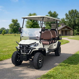 Voiturette de golf électrique à batterie lithium, nouveau design, avec toit, pour la vente, véhicule électrique/golf électrique - Product Image 1