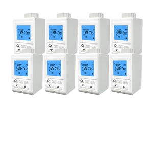 Vanne thermostatique Hysen ZigBee pour radiateurs, <span class=keywords><strong>compatible</strong></span> Tuya, thermostat numérique TRV, design traditionnel, pièces pour chauffage au sol - Product Image 4