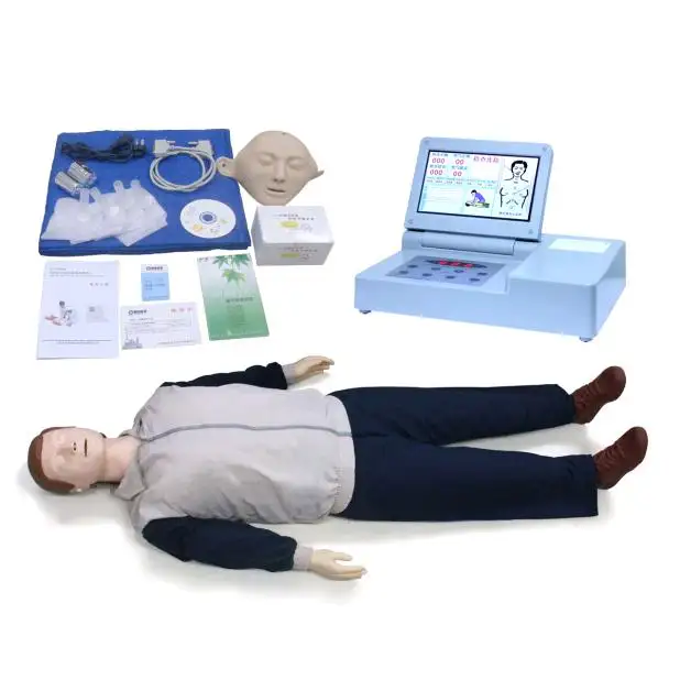Kualitas tinggi Full Body Setengah Tubuh CPR Training Manikin