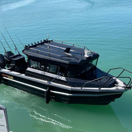 7.5m/25ft Chinese fabrik ruderboot aluminium fischereifahrzeug passagier schiff für verkauf