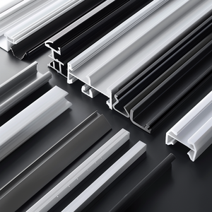 OEM tùy chỉnh nhựa đùn uPVC hồ sơ uPVC cửa sổ trượt hồ sơ cửa sổ và khung cửa nhựa PVC - Product Image 2