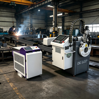 Máquina de Corte de Tubos por Láser de Fibra CNC, Cortadora Láser para Tubos Cuadrados y Redondos, para Acero Inoxidable, Acero al Carbono, Corte de Perfiles Metálicos