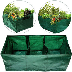 Bolsas cuadradas para cultivo de patatas y verduras, bolsa para vivero, invernadero para terraza y jardín - Product Image 4