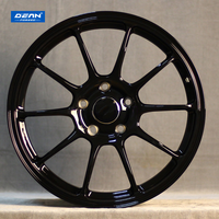 Rines Personalizados Nuevos de Aleación de Aluminio Forjado de Varias Radios DEAN DP185 para BMW-140, 19/20/21/22 Pulgadas, 5x112/114.3/120, Negro Brillante