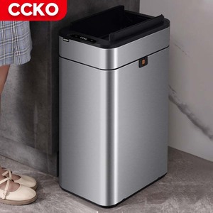 <span class=keywords><strong>Cubo</strong></span> <span class=keywords><strong>de</strong></span> <span class=keywords><strong>Basura</strong></span> Eléctrico Automático Ecológico <span class=keywords><strong>de</strong></span> 40/<span class=keywords><strong>30</strong></span> <span class=keywords><strong>Litros</strong></span>, <span class=keywords><strong>Cubo</strong></span> <span class=keywords><strong>de</strong></span> <span class=keywords><strong>Basura</strong></span> Inteligente <span class=keywords><strong>de</strong></span> Acero Inoxidable <span class=keywords><strong>con</strong></span> <span class=keywords><strong>Sensor</strong></span> para Baño, Cocina y Oficina - Product Image 4
