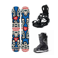 Snowboard pour adultes tout-terrain, camber traditionnel, noyau en bois de peuplier léger, 155 cm, pour skieurs et snowboardistes
