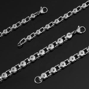 สร้อยคอพร้อมจี้ดีไซน์ไม่ซ้ำใคร ทำจากสแตนเลสสตีล งานแฮนด์เมด สำหรับผู้หญิงและผู้ชาย ขายส่งเครื่องประดับ - Product Image 5