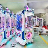 Machine à prix rotative professionnelle en forme de grande roue porte-bonheur, avec corps métallique durable, pour jeux d'arcade et aires de jeux