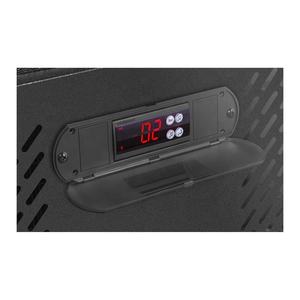 Réfrigérateur refroidisseur d'affichage de congélateur de porte en verre usagée noire droite - Product Image 5