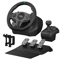 Volant de course pour PC PXN V9 GEN2 900 degrés avec pédales et levier de vitesses