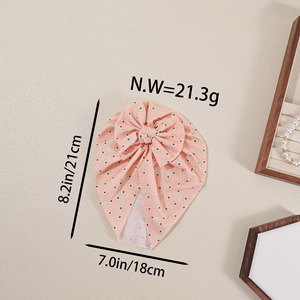 Chapeau et turban en coton d'hiver <span class=keywords><strong>pour</strong></span> bébé, 4 couleurs, <span class=keywords><strong>pour</strong></span> nouveau-né garçon et fille, style doux, accessoires <span class=keywords><strong>pour</strong></span> <span class=keywords><strong>cheveux</strong></span> <span class=keywords><strong>pour</strong></span> enfants - Product Image 6