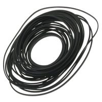 Courroie d'entraînement pour tourne-disque et lecteur de cassettes, courroie en caoutchouc antistatique silencieuse, pièce de rechange pour lecteur de disques et magnétophone, durable