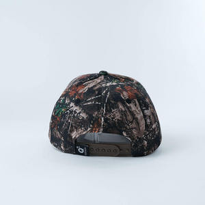 Gorra de Béisbol Personalizada de 5 Paneles con Patrón de Camuflaje, Estructurada, para Golf al Aire Libre, con Logotipos Bordados, Unisex - Product Image 4