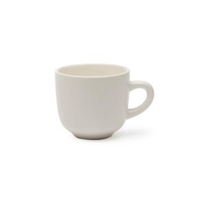 Set di 6 Tazze da Tè in Ceramica Excelsa 25 Cl Bianche Design alla Moda - Product Image 1