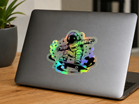 Pegatinas de Vinilo Personalizadas con Corte a Troquel, Impresión de Etiquetas Adhesivas Impermeables, Diseño de Logotipo de Empresa, Pegatinas Holográficas de Dibujos Animados, Pegatinas Personalizadas para Velas