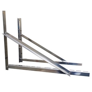 Support mural latéral pour climatiseur Topbull, en acier inoxydable 304, épaissi, universel, fixation murale robuste en métal - Product Image 4