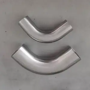 Manufacturer Supplier Stainless Steel Elbow 90 Degree Long Bend With Straight End 3A AS DIN Standard