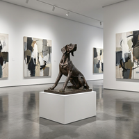 Statue de bouledogue en bronze sur mesure - Moulage à la cire perdue personnalisé avec patine antique appliquée à la main, sculpture en bronze