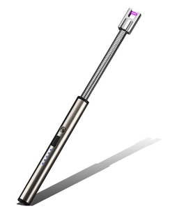 Le nouveau pistolet d'allumage d'impulsion de charge d'arc USB résiste aux <span class=keywords><strong>vents</strong></span> avec un affichage visible du niveau de batterie - Product Image 1