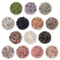 Offre Spéciale : Gravier de Cristal Naturel Concassé pour la Guérison – Quartz Rose, Aventurine Verte, Améthyste (3mm-5mm)
