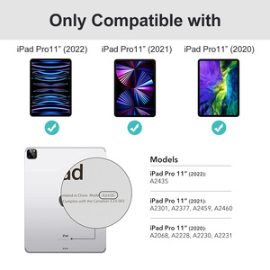 Thiết kế bìa Thúc Giục 2020 2022 trường hợp bảo vệ Bìa OPP Túi + vỉ hộp trong suốt từ acrylic <span class=keywords><strong>iPad</strong></span> Pro 2021 11 inch - Product Image 6