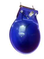 Abreuvoir en plastique pour bétail, chiens, moutons, chevaux avec valve flottante, bleu, abreuvoirs pour vaches