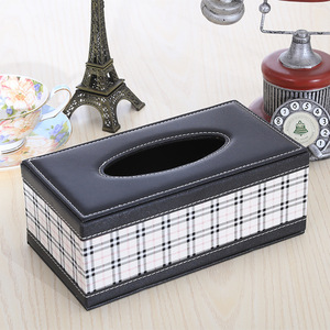 Ensemble de mouchoirs et serviettes en cuir pu, 1 pièce, pour salle de bain, personnalisé, couleur blanche marbre, boîte-cadeau, housse de voiture - Product Image 6