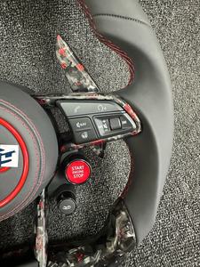 Volant en fibre de carbone à fond plat de qualité personnalisé pour <span class=keywords><strong>Audi</strong></span> A3 <span class=keywords><strong>A4</strong></span> A5 Rs3 Rs4 Rs5 Rs6 Rs7 S3 S4 S5 S6 S7 2017 à <span class=keywords><strong>2023</strong></span> - Product Image 4