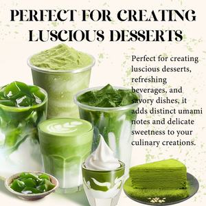 Té Matcha Orgánico en Polvo Chinaherbs 100g, Matcha Verde Premium Original, Té Adelgazante, Superalimento para Smoothies, Repostería y Lattes, Gran Venta - Product Image 4