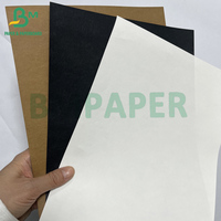 Rouleaux de papier spécial Jacron de 0,55 mm d'épaisseur, durables, lavables, imperméables, taille personnalisée, décomposables, colorés, noir brillant pour