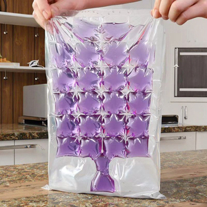 Sacchetto di <span class=keywords><strong>ghiaccio</strong></span> <span class=keywords><strong>per</strong></span> imballaggio in plastica autosigillante trasparente monouso personalizzato da 24 cubi <span class=keywords><strong>per</strong></span> la produzione di cubetti di <span class=keywords><strong>ghiaccio</strong></span> - Product Image 3