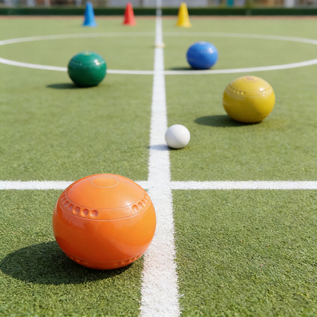 Premium Resin Lawn Bowls Set, 4/8 Pack Professional Outdoor Lawn Bowling Balls for Australian Game, Custom Logo & Color Accepted