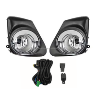 Piezas de automóviles lámpara de luz antiniebla con marco de cableado de interruptor cubierta cromada para Toyota Corolla 2011 2012 2013