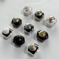 Mini serrure à poussoir d'ouverture de 20mm pour RV caravane bateau sécurité meubles matériel bouton serrure pour accessoires de camping-car et loquets de tiroir