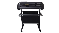 Cortadora de Vinilo E-cut Y-720 con Función de Corte de Contorno, Motor Paso a Paso, Ancho de Alimentación de Papel de 720 mm, Color Negro, AC90-264V