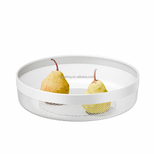 WIREKING rectángulo Simple malla encimera almacenamiento cesta de frutas decoración del hogar organizador de verduras - Product Image 4