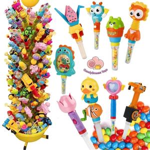 Sifflet en plastique en forme de fruit de dessin animé amusant, bonbons durs en forme de pastèque à agiter, jouets promotionnels, cadeaux <span class=keywords><strong>surprise</strong></span> pour enfants - Product Image 6