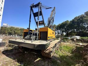 Grue sur chenilles hydraulique diesel SCC550C d'occasion de 55 tonnes, marque chinoise de premier plan, équipement d'origine avec moteur et pompe, à vendre à Shanghai - Product Image 3