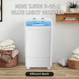 Hot Sale Single Plastic Arge Capacity Mini Small Washing Machine Semi-automatic Dehydrable Baby Shoes Compact Design of Small Wa - Product Image 6