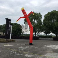 Drôle Publicité Gonflable Vagues Danseur Fly Guy Costume Sky Dancing Man Tube avec Ventilateur Intégré