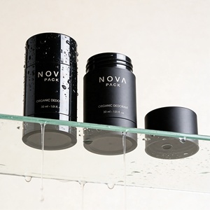 Contenitore per <span class=keywords><strong>Deodorante</strong></span> Nero Opaco 30ml 50ml 60ml 75ml, Contenitore Twist-up per Balsamo Solare 2oz, Contenitore Vuoto per <span class=keywords><strong>Deodorante</strong></span> Stick - Product Image 3
